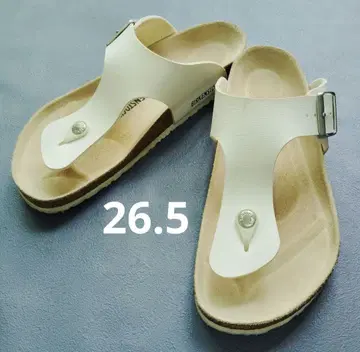BIRKENSTOCK 버켄스탁 화이트 26.5cm
