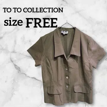 TO TO COLLECTION 반팔 셔츠 브라운