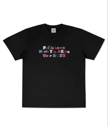 니시노 카나 굿즈 2025 블랙 T M 사이즈