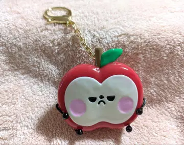 사랑과 깊은 하늘 마히루 타이요 사과 키링