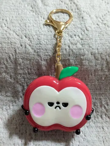 사랑과 깊은 하늘 마히루 타이요 사과 키링