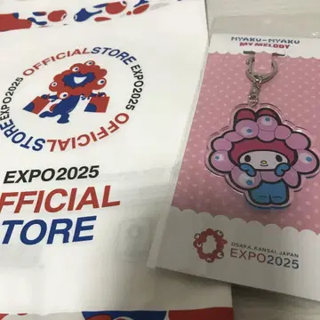 마이멜로디 아크릴 키링 EXPO 2025 얏쿠얏쿠 산리오