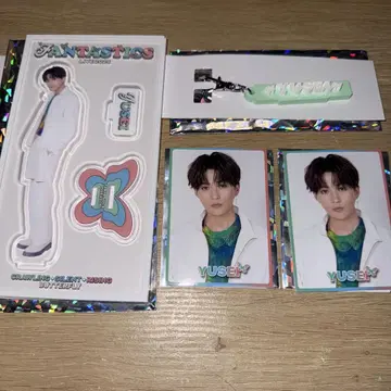FANTASTICS 판타 야기 유세이 아크릴 스탠드 러버 참 포토 카드