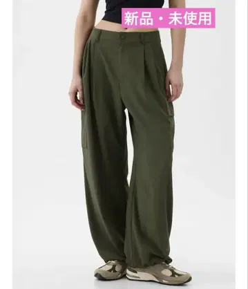 Gap Fit 하이 라이즈 카고 조거 팬츠