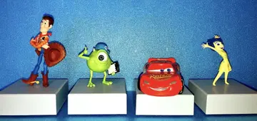 Pixar 픽사 복권 A상 픽사 캐릭터 피규어만 4개