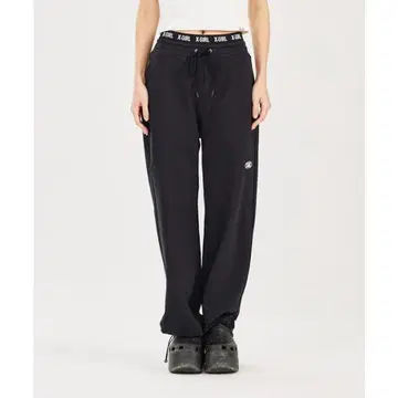X-GIRL LOGO WAIST PANTS 스웨트 팬츠