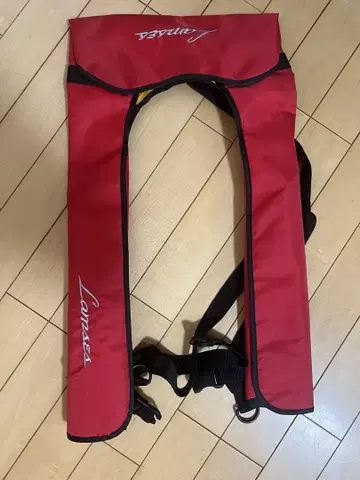 구명 조끼 레드