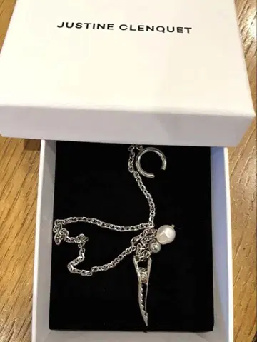 JUSTINE CLENQUET 헤어 클립이 달린 이어 커프