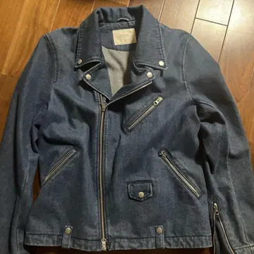 BROWNWY 다크 블루 라이더 자켓 L