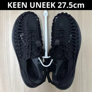 KEEN 샌들 UNEEK 유니크 블랙 27.5cm 새상품급