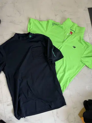 New Balance 폴로 셔츠와 티셔츠 세트 사이즈 6