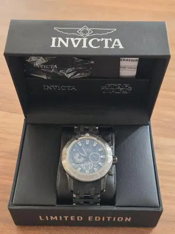 INVICTA STAR WARS 한정판 손목시계