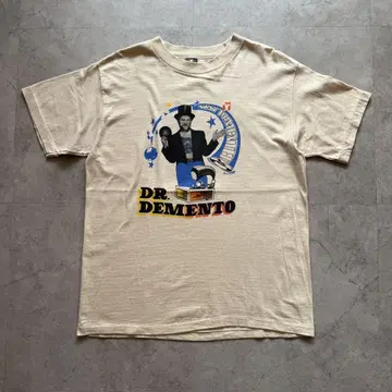 70년대 80년대 미국제 anvil 택 Dr.DEMENTO 티셔츠
