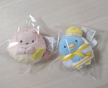 새상품 스미코구라시 테노리 봉제 인형 후르츠 펭귄 타피오카 허벅지