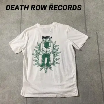 Death Row Records 데스로 레코드 힙합 티셔츠 화이트 M