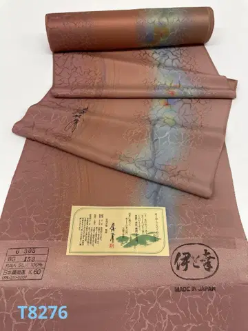 코트 원단 이와아사 코텐 문양 디자인 이토코 순수 실크 옷감