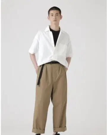 미사용품 MHL FINE COMPACT COTTON POPLIN S