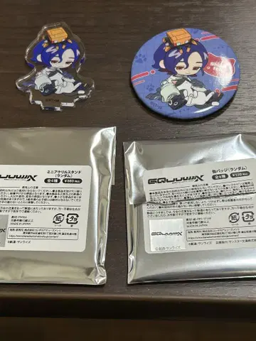 건담 지크 액스 마네키네코 아크릴 스탠드 캔뱃지 슈지