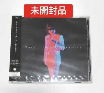 Toshl/IM A SINGER VOL.3 초회 한정판 미개봉품
