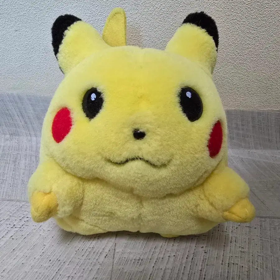 Original Fat Pikachu Doll Vintage Pikachu Plush Toy Pokemon