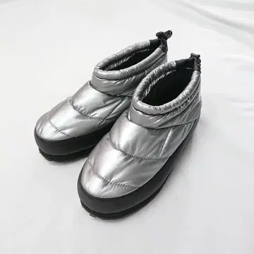 한국 klogg 크로그 PUFFY MINI 실버 부츠