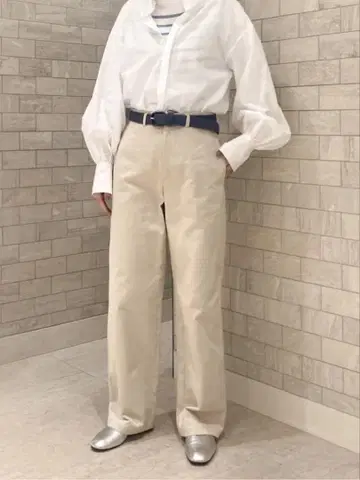 GALERIE VIE 갤러리 바이 드라이 코튼 치노 팬츠 38 사이즈