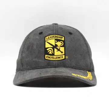 90년대 미국산 U.S.ARMY ROTC 육군 대학 자수 캡 그레이