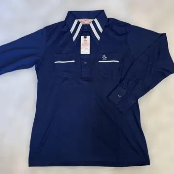 L 사이즈 먼싱웨어 munsingwear grandslam 긴팔 네이비