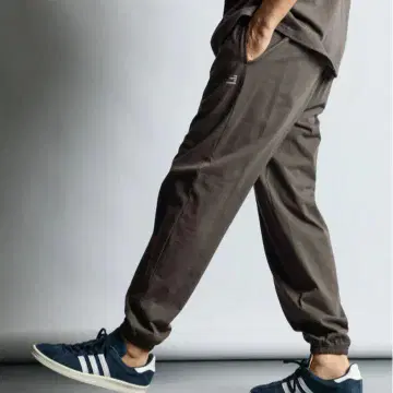 DUFFER 8온스 헤비 웨이트 릴랙스 헬스장 팬츠 L 차콜 그레이
