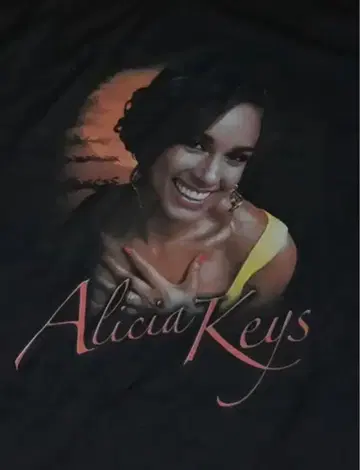 앨리샤 키스 티셔츠 Alicia Keys R&B 재즈 서울 SADE