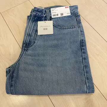 유니클로 JW Anderson 스트레이트 청바지 63 블루