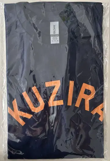 KUZIRA pizza of death 로고 티셔츠 XL 네이비