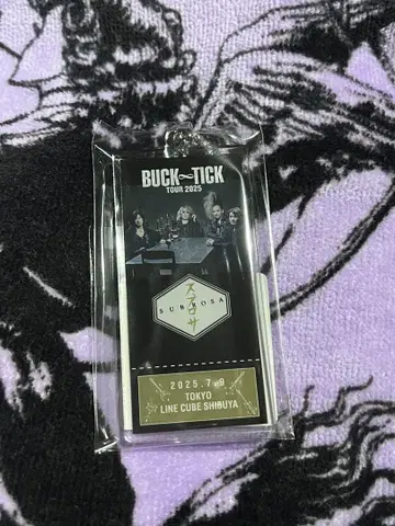 BUCK-TICK 스보로사 회장에서만 판매되는 키링