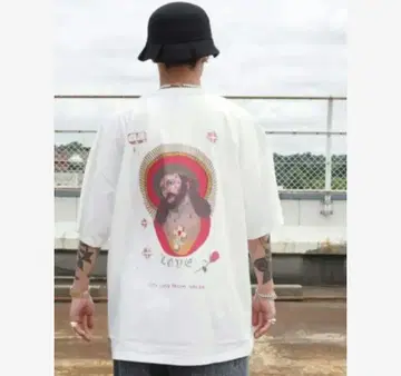 24SS 쿠티 프린트 반팔 티셔츠 (예수)