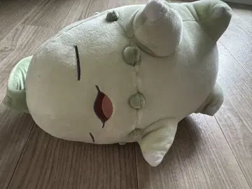 쫄깃쫄깃 봉제 인형 포켓몬스터 Sleep 잘 자요 치코리타
