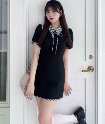 OLIVE des OLIVE 3way 도킹 미니 원피스 블랙