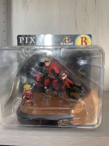 PIXAR 해피 복권 잉크리더블 패밀리 피규어 B상