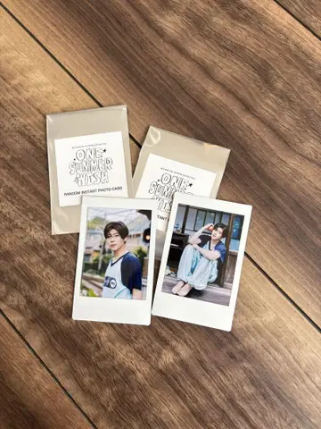 one summer wish 시온 랜덤 포토 카드 2장 세트
