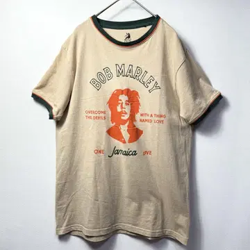 밥 말리 링거 티셔츠 ZION 티셔츠 BOB MARLEY 원 러브 M