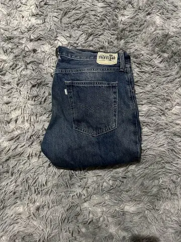 SilverTab 다크 블루 스트레이트 데님 W34 L30