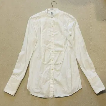 Thomas mason J.CREW 밴드 카라 긴팔 셔츠 화이트