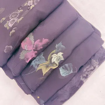 6046 블랙 겉옷 세트 리메이크용 국화 잎 단풍