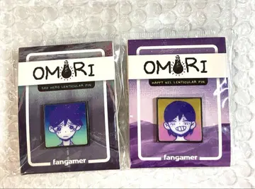 OMORI 핀 배지 히로 케루