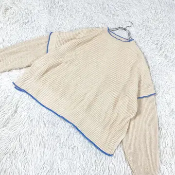 차오패닉 티피 니트 스웨터 베이지