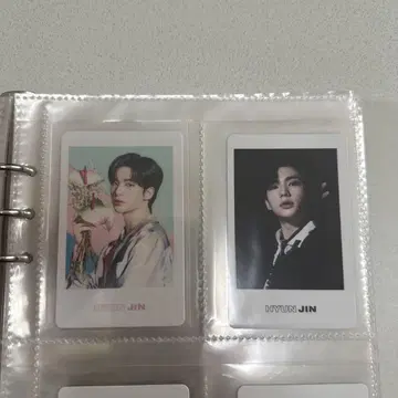 straykids unlock 현진 포토 카드