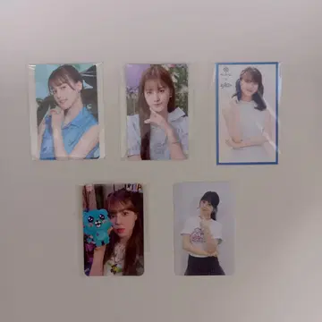 NiziU 니나 트레이딩 카드 5장