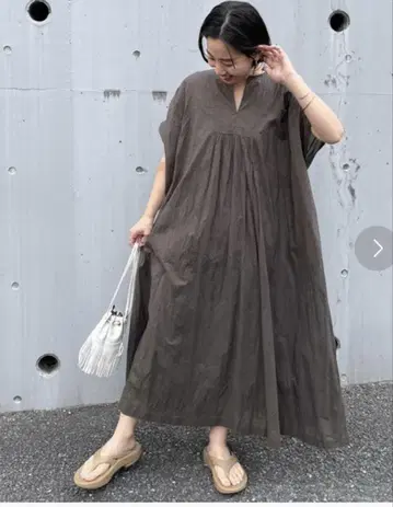 저널 스탠다드 리룸 개더 원피스