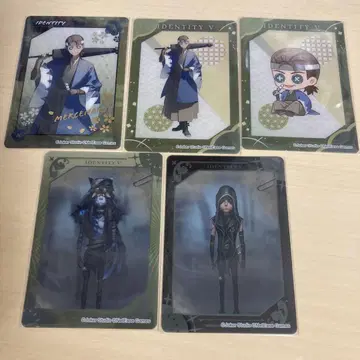 제5인격 IdentityV 교토 트레이딩 파보카 용병 레어 5종