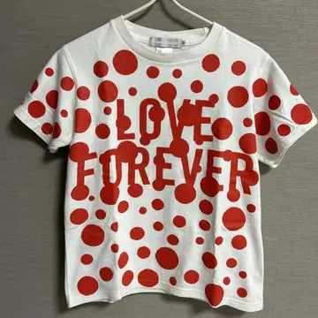 쿠사마 야요이 티셔츠 LOVE FOREVER SS