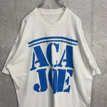 ACA JOE USA제 90s 싱글 스티치 화이트 티셔츠 2XL 정도